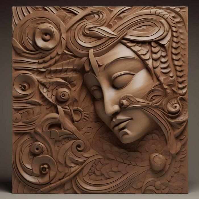 نموذج ثلاثي الأبعاد لآلة CNC 3D Art 